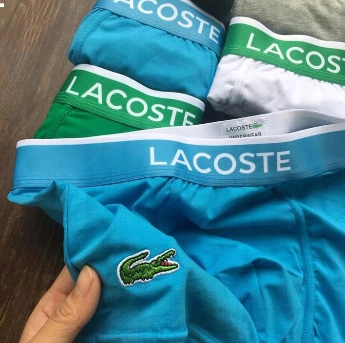 Oryginalne Bokserki LACOSTE XL/XXL 3 PAK 3 kolory