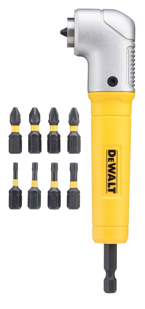 głowica kątowa DeWalt DT71517 + bity do wkrętarki - 9711749162 ...
