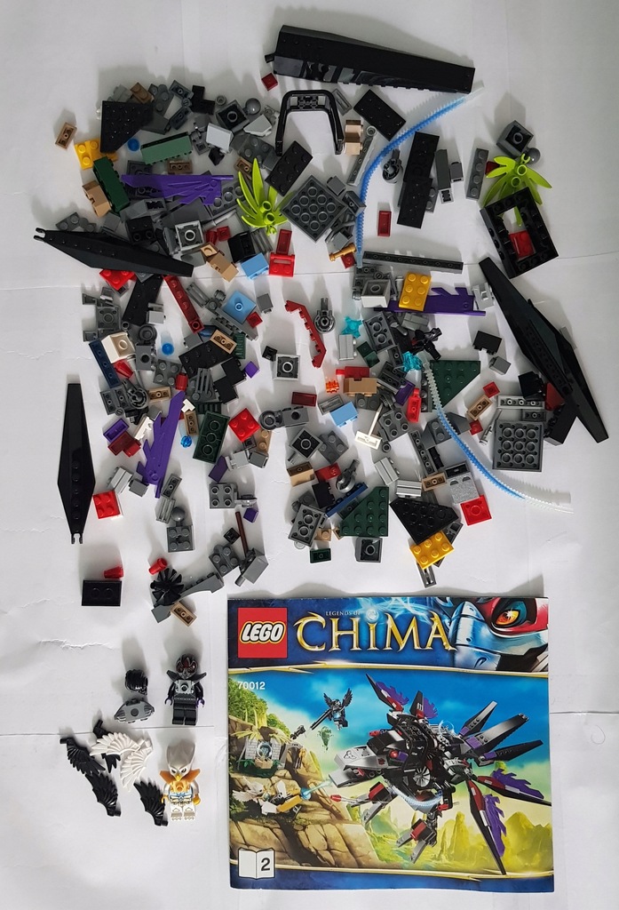 Lego Legends of Chima Kruk Razara 70012 mix
