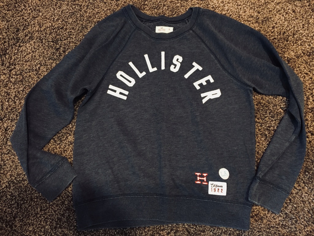 BLUZA GRANATOWA HOLLISTER M damska