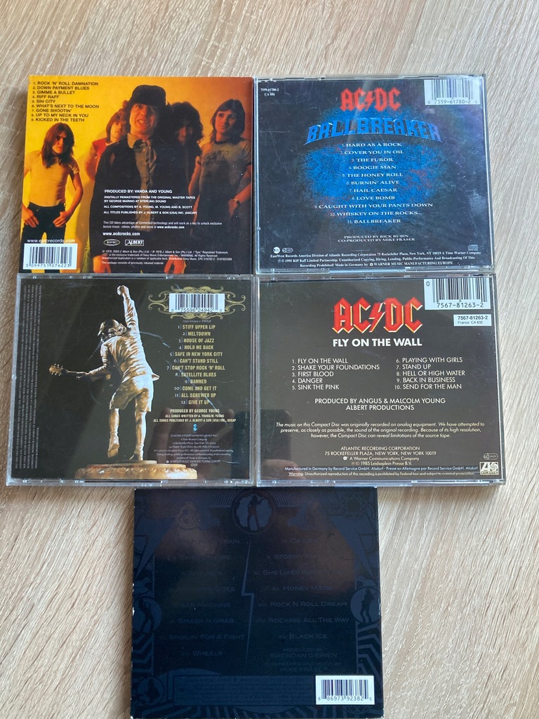 AC/DC- Kolekcja płyt CD ! ! ! - 12678122527 - oficjalne archiwum Allegro