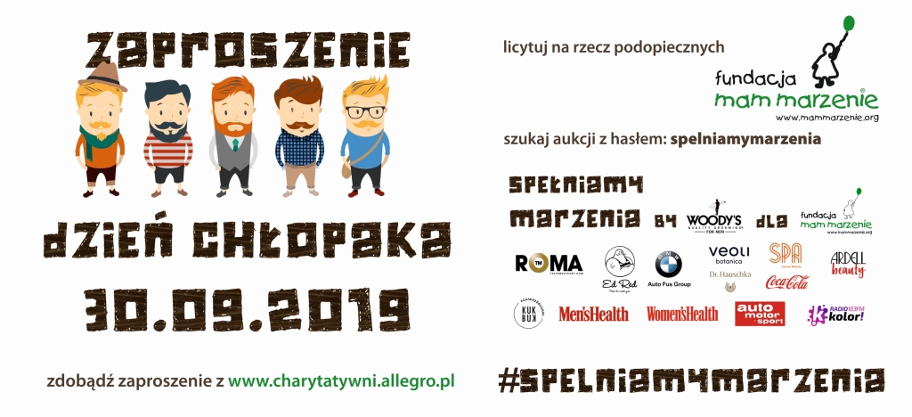 ZAPROSZENIE 2os # spelniamymarzenia 30września2019