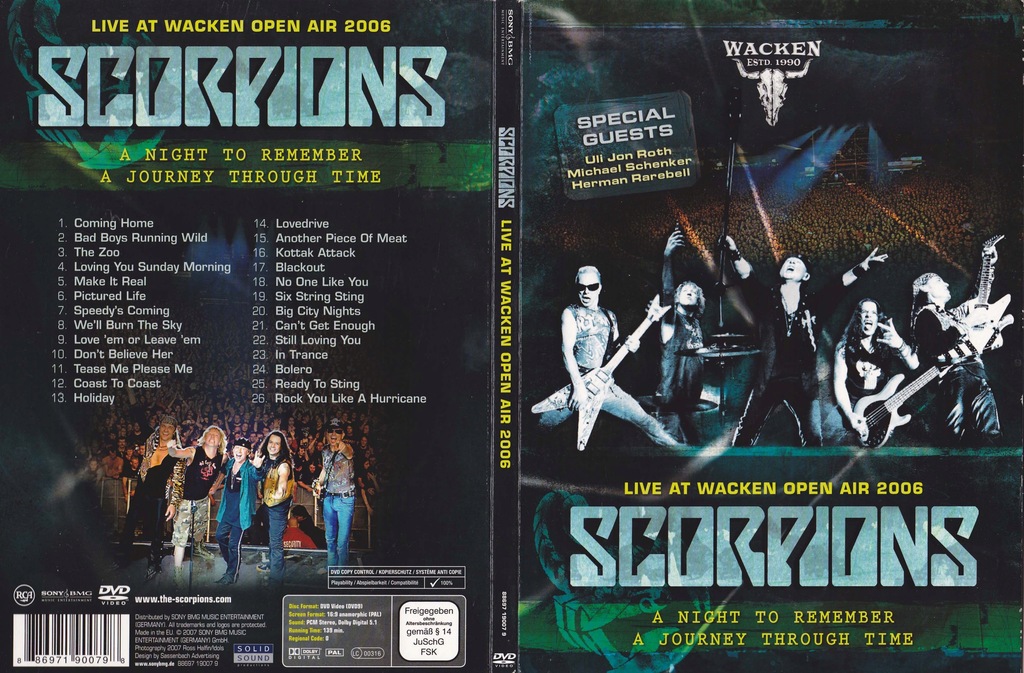 その他 Scorpions: Live at Wacken Open Air 2006 [DVD] [Import] 6g7v4d0 Scorpions – Live At Wacken Open Air 2006 – DVD (DVD-Video