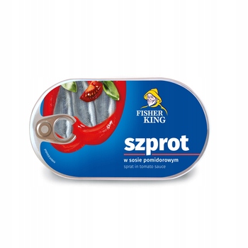 Szprot w sosie pomidorowym 170g Fisherking