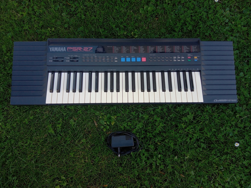 Keyboard Yamaha PSR27 Do Nauki + Zasilacz 12605768348 oficjalne