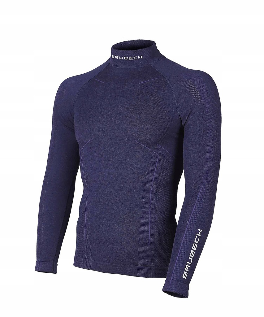 Bluza Męska z Merino EXTREME WOOL Granatowa r. XXL