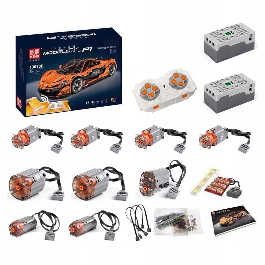 Zestaw Silników POWER FUNCTIONS 13090D do McLaren P1 Klocki Mould King