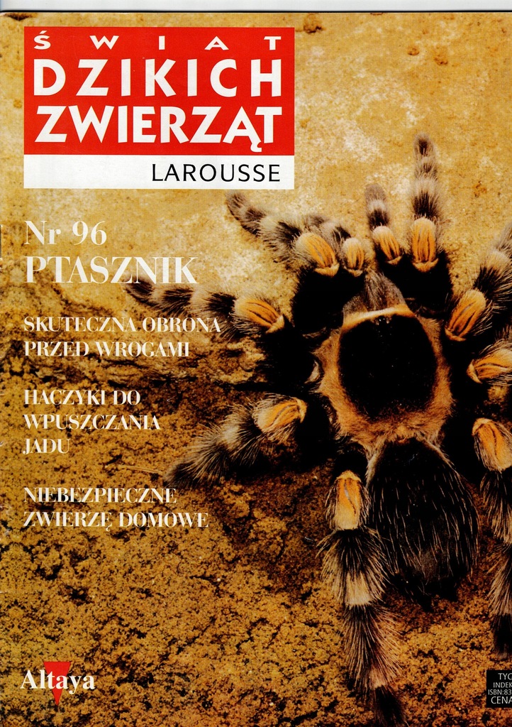 Świat dzikich zwierząt- z. 96 -PTASZNIK