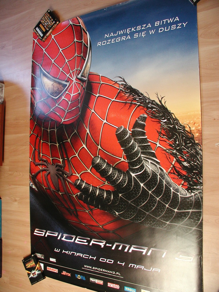 SPIDER-MAN 2 Avengers Mega Plakat kinowy 120x180cm