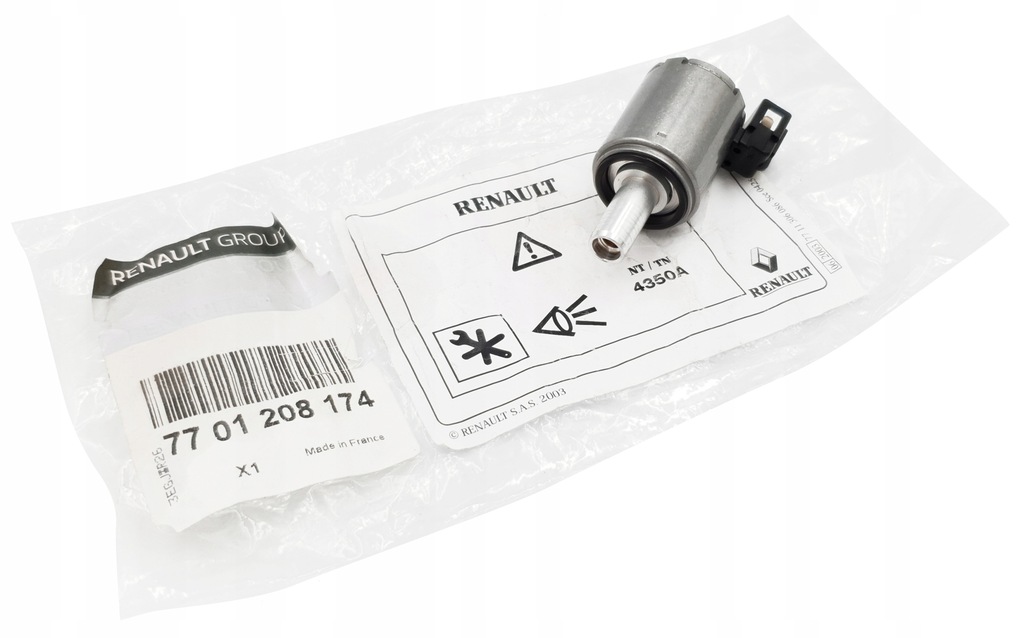 ELEKTROZAWÓR SKRZYNI BIEGÓW 7701208174 DP0 ORYG - 11156945514 ...