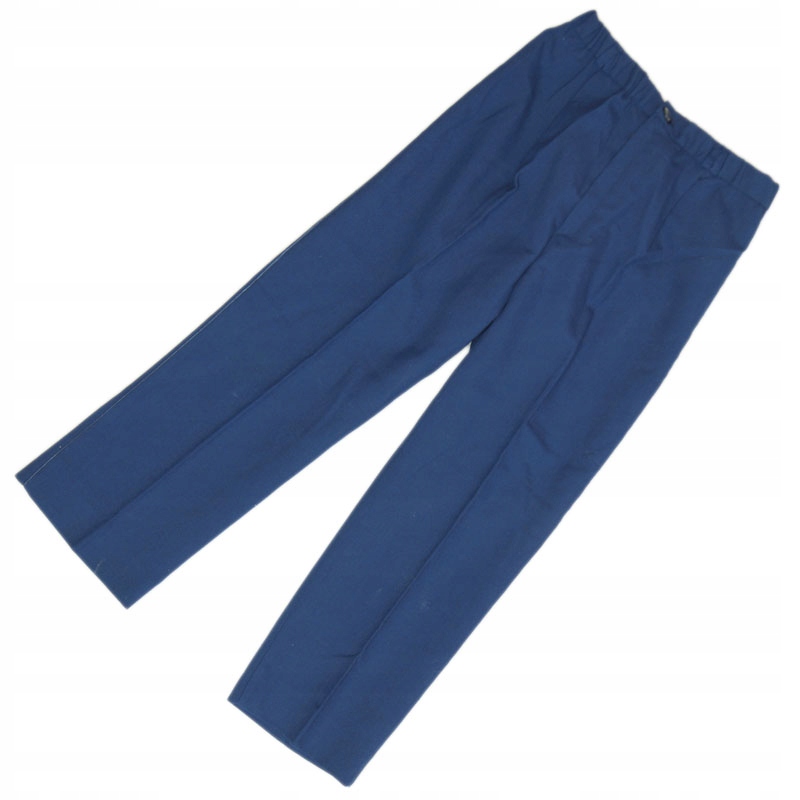 Granatowe spodnie w kant - na 5-6 lat