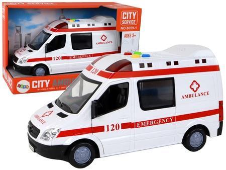 AMBULANS ZE DŹWIĘKIEM I ŚWIATŁEM, LEANTOYS