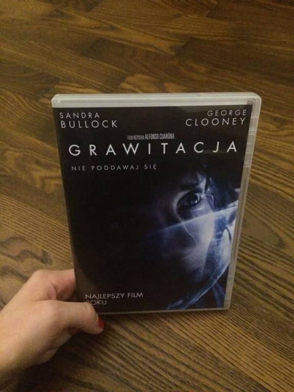 film DVD Grawitacja Sandra Bullock George Clooney