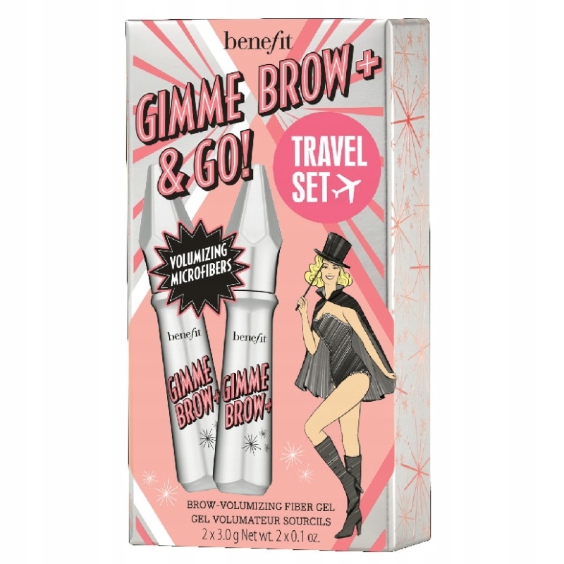 Gimme Brow+ Gel Duo żel dodający brwiom objętości 3 Neutral Light Brown 2x3