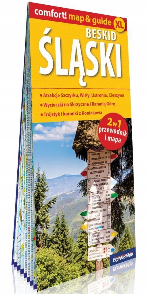 COMFORT! MAP&GUIDE XL BESKID ŚLĄSKI 2W1 W.2019