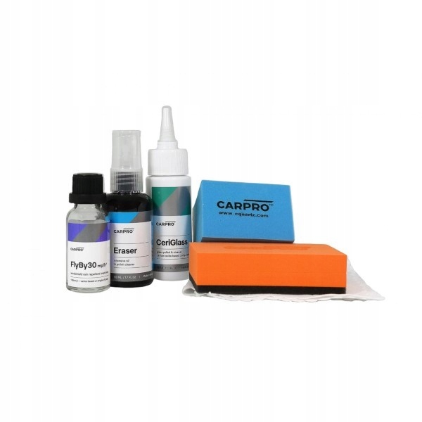 CARPRO CarPro FlyBy30 Glass Coating Full Kit zestaw CeriGlass, Eraser, apli