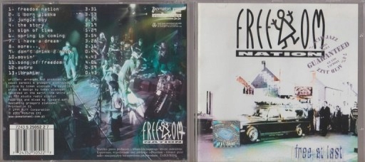 Płyta CD FREEDOM NATION - FREE AT LAST 2000 ___________________________