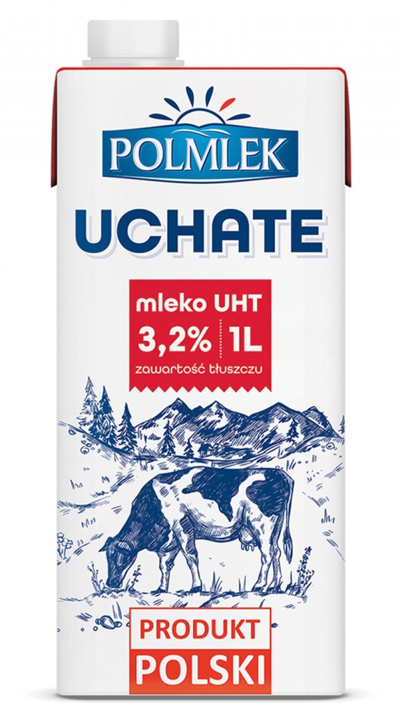 Mleko UHT POLMLEK 3,2% 1l 12szt