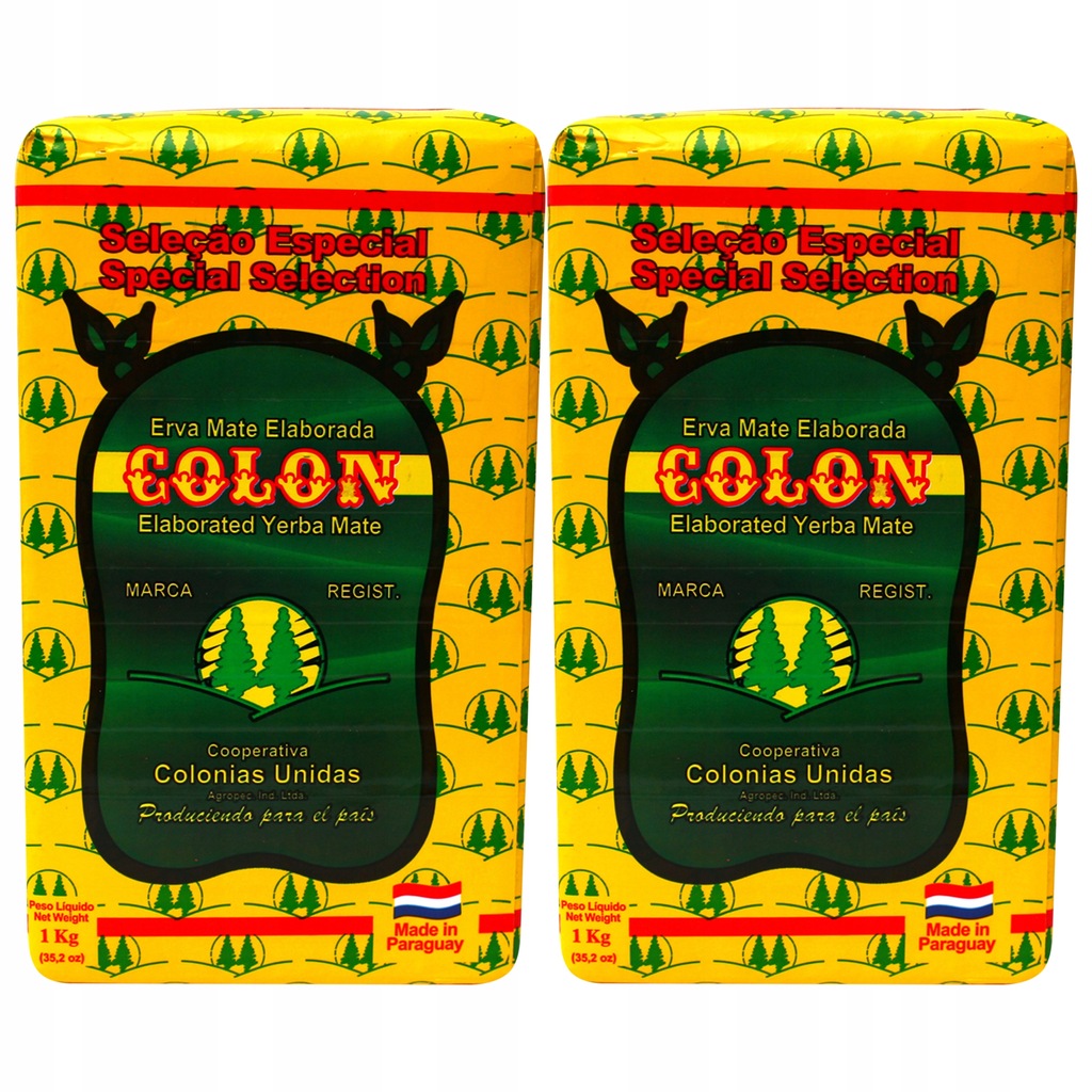 Yerba Mate Colon Seleccion Especial 2x 1kg 1000g