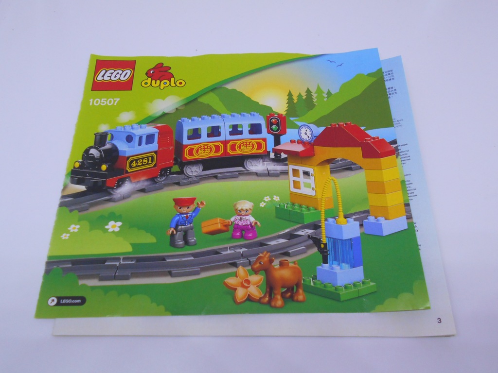 Instrukcja LEGO DUPLO My First Train Set 10507