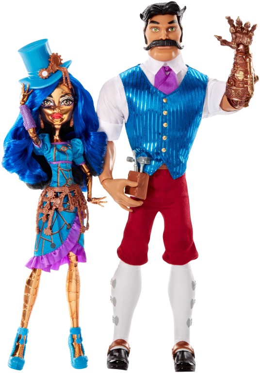 Monster High® Lalki Robecca Steam™&Hexiciah Steam™