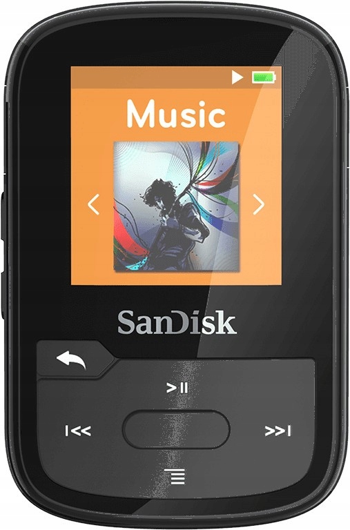 MP3 SanDisk Sansa Clip Sport Plus 32GB czarny