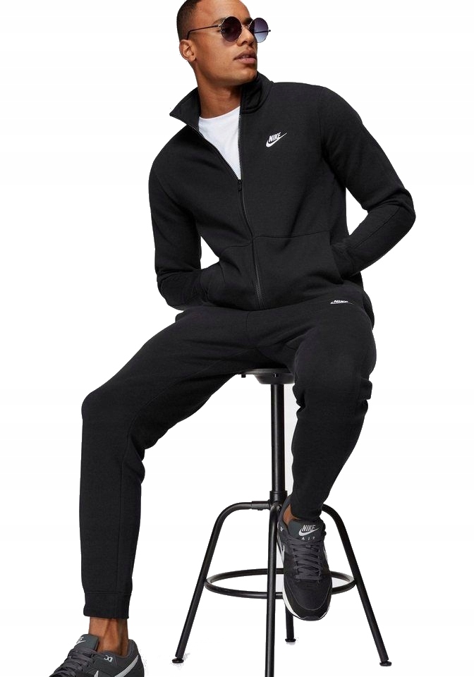 NIKE DRES MĘSKI FLEECE FULL TRACKSUIT BAWEŁNA S