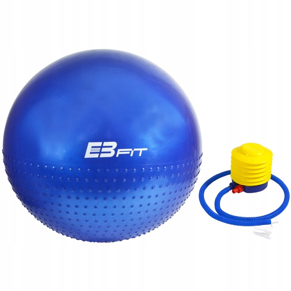 Piłka gimnastyczna z masażerem Half Fit 55 cm Eb