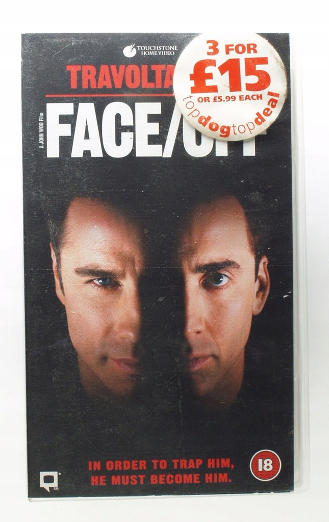 Face off / Bez twarzy VHS