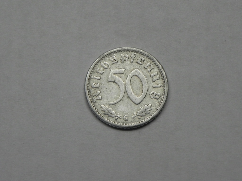 5263/ 50 REICHSPFENNIG 1935 G III RZESZA