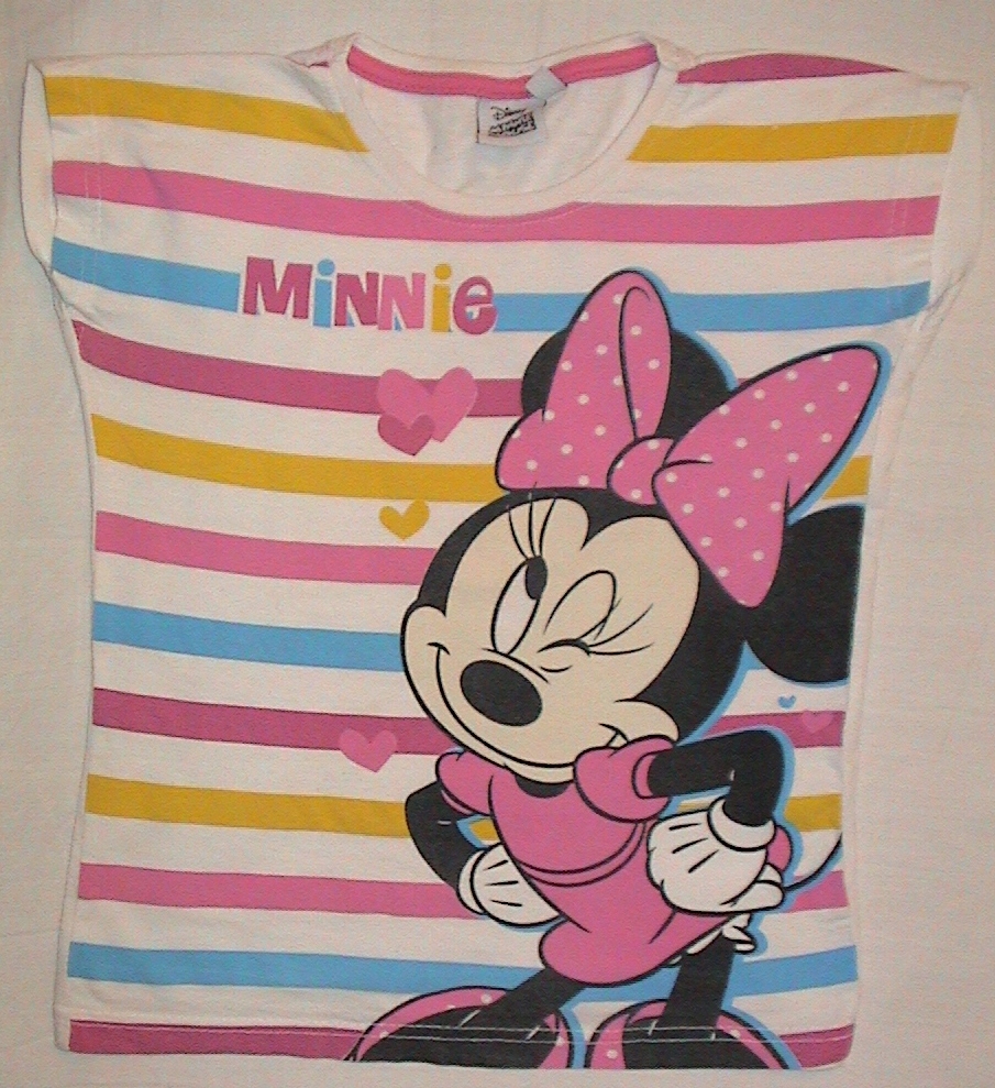 Disney T-shirt Myszka Minnie - rozm. 128 !!!