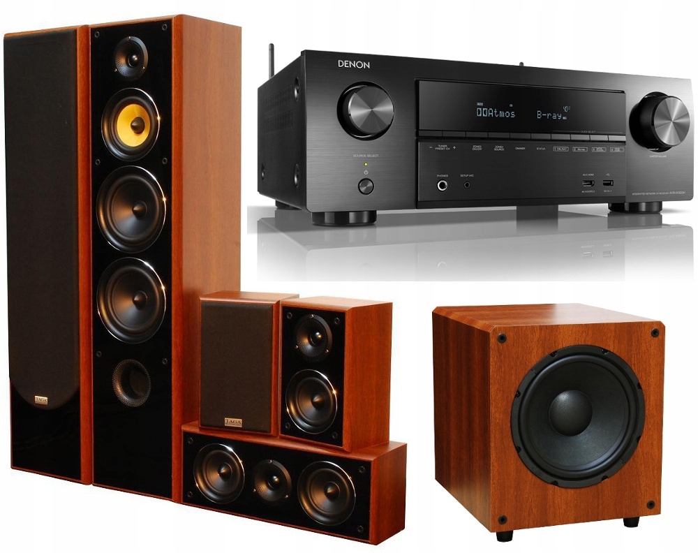 DENON AVR-X1600H TAGA TAV-606v.3 + TSW-90v.4