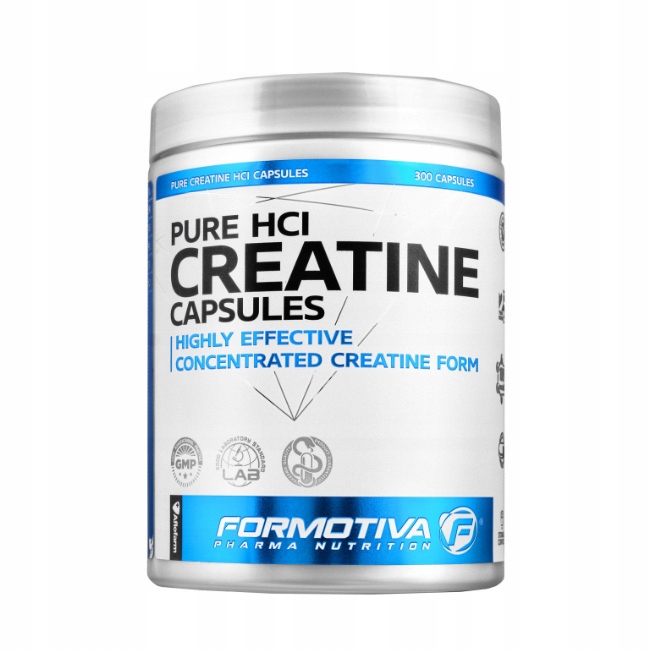 FORMOTIVA PURE HCL CREATINE CAPSULES 300K KREATYNA