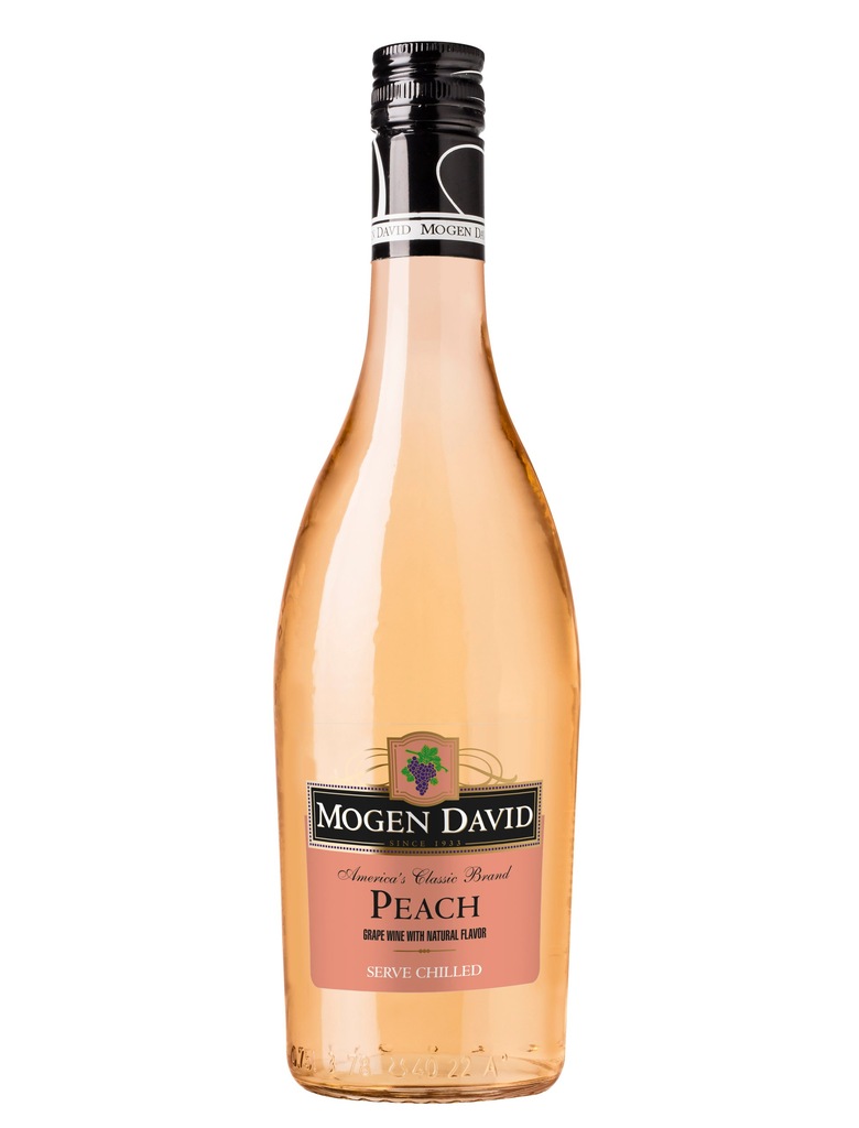 WINO BRZOSKWINIOWE - MOGEN DAVID PEACH 0,75 L