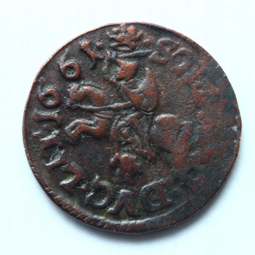 Szeląg Litewski Jan Kazimierz 1661r. - #004