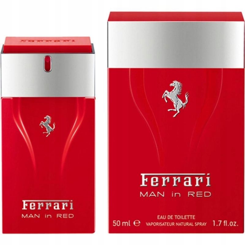 SUPER OFERTA WODA TOALETOWA FERRARI MAN IN RED 50