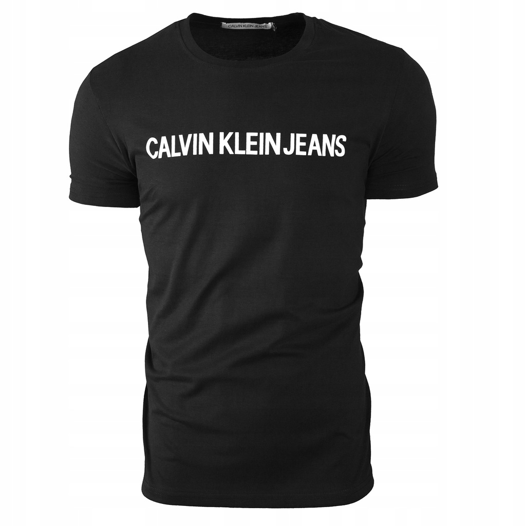 T-SHIRT KOSZULKA MĘSKA CALVIN KLEIN JEANS CZARNA S