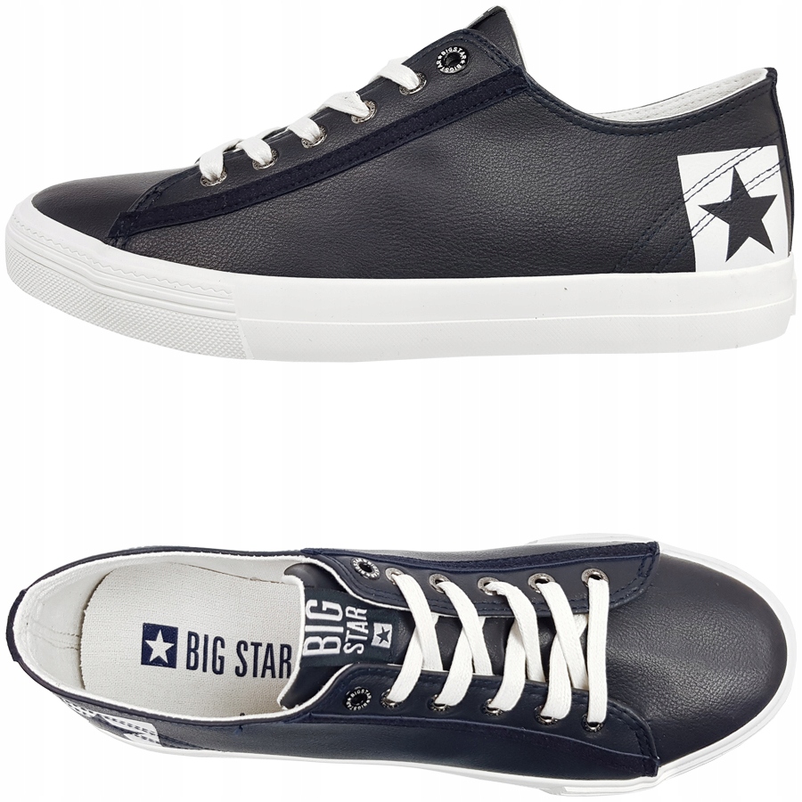 Trampki Big Star męskie granatowe buty EE174159 45