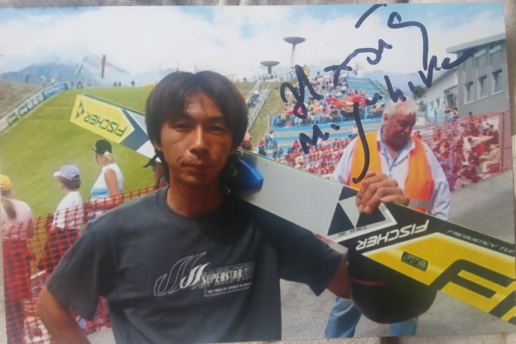 HIDEHARU MIYAHIRA - zdjęcie z autografem
