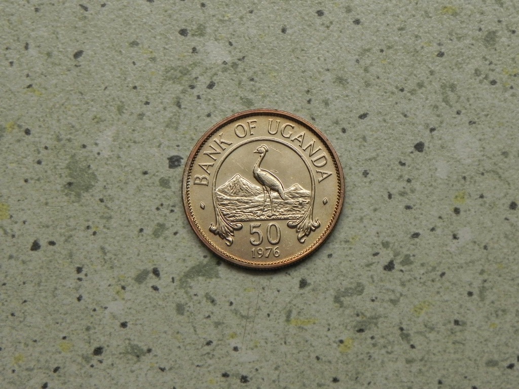 29604/ 50 CENTS 1976 UGANDA