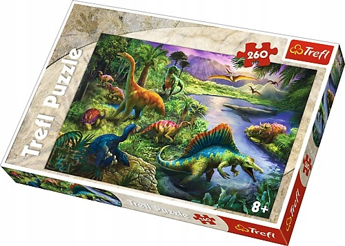 Puzzle 260 el. Dinozaury Trefl 13214