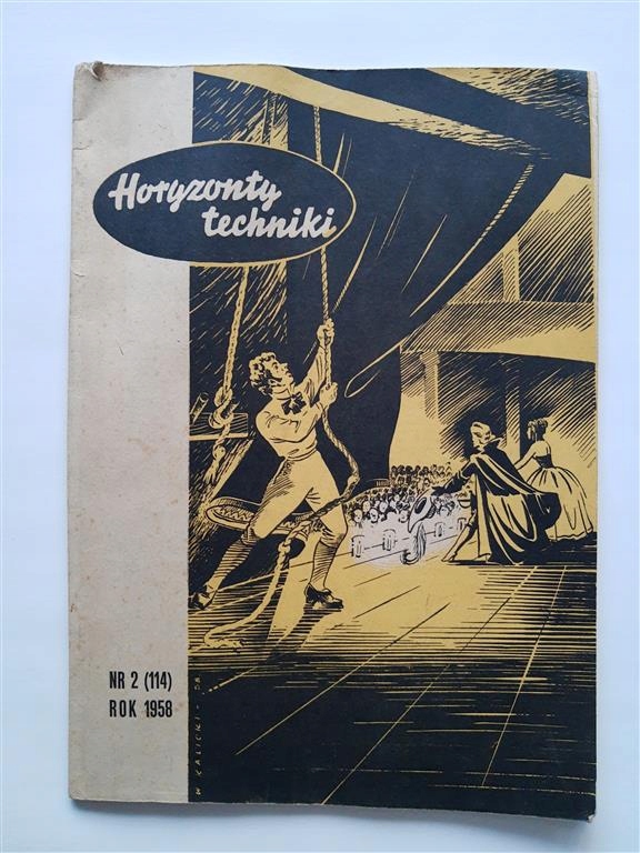 Horyzonty Techniki nr 2, 1958 Sputnik Kedyw Edison