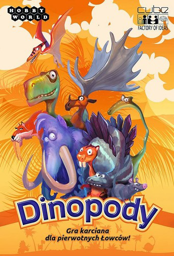 Dinopody gra karciana dla dzieci, jak Kłamczuch!!!