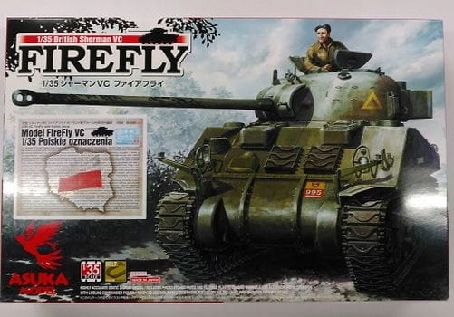 Купить ASUKA 35009 SA 1:35 Sherman Vc Firefly, польское издание: отзывы, фото, характеристики в интерне-магазине Aredi.ru