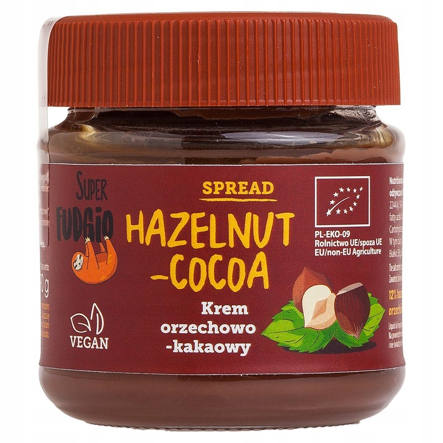 Krem orzechowo-kakaowy bezglutenowy Super Fudgio B