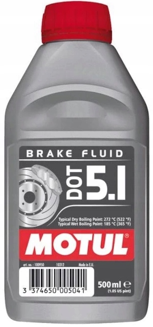 MOTUL DOT 5.1 BRAKE FLUID PŁYN HAMULCOWY 0,5L