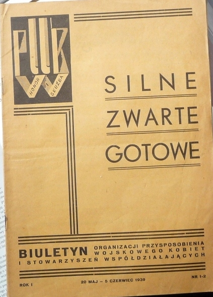 SILNE ZWARTE GOTOWE 1939 Nr 1-2