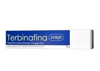 Terbinafina Ziaja krem 0,01 g/g, 15 g