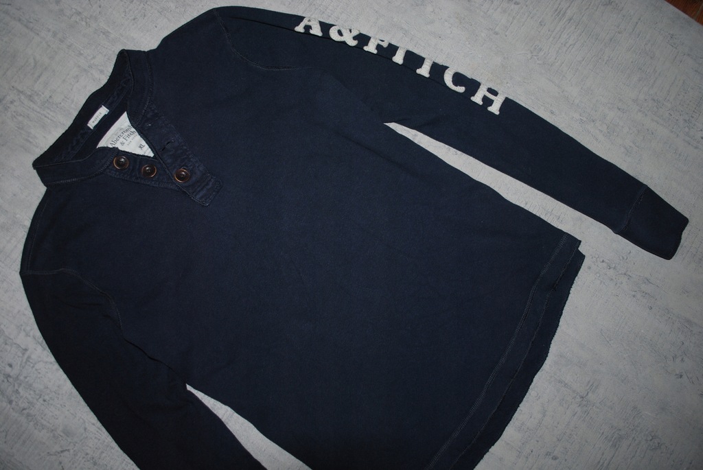 ABERCROMBIE & FITCH__granatowa bluza__XL_