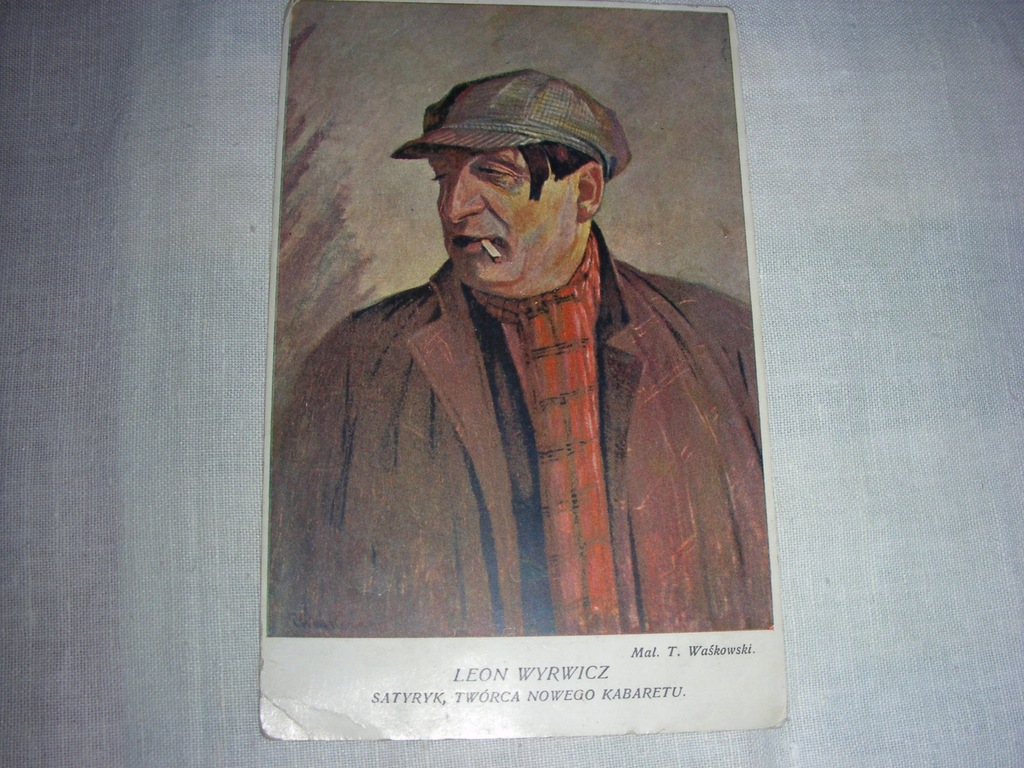 POCZTÓWKA - WAŚKOWSKI - LEON WYRWICZ
